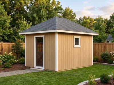 10×14 Hip Roof Shed