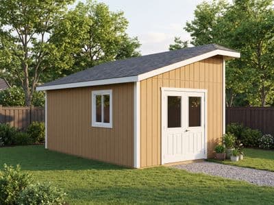 10×20 Lean-To Shed
