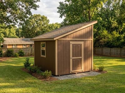 12×16 Lean-To Shed