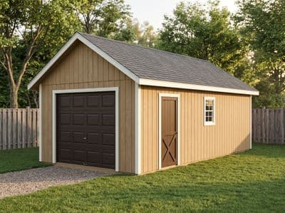 12×32 Deep Garage